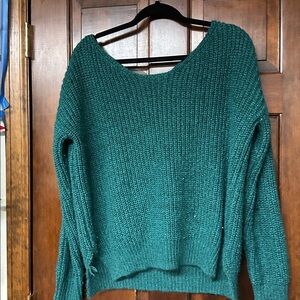 Sparkle & Fade Teal Knit Top